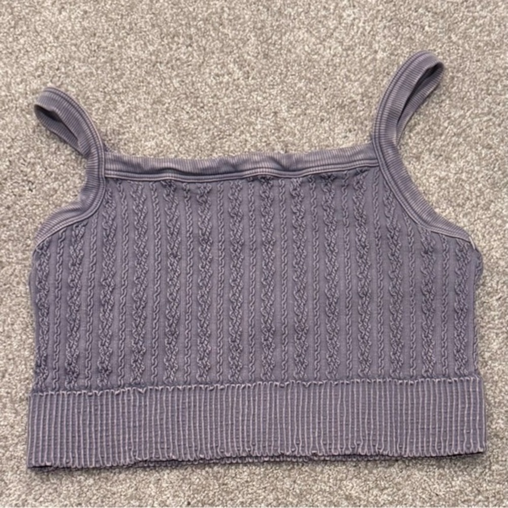 NWOT Nikibiki acid washed textured bralette size OS